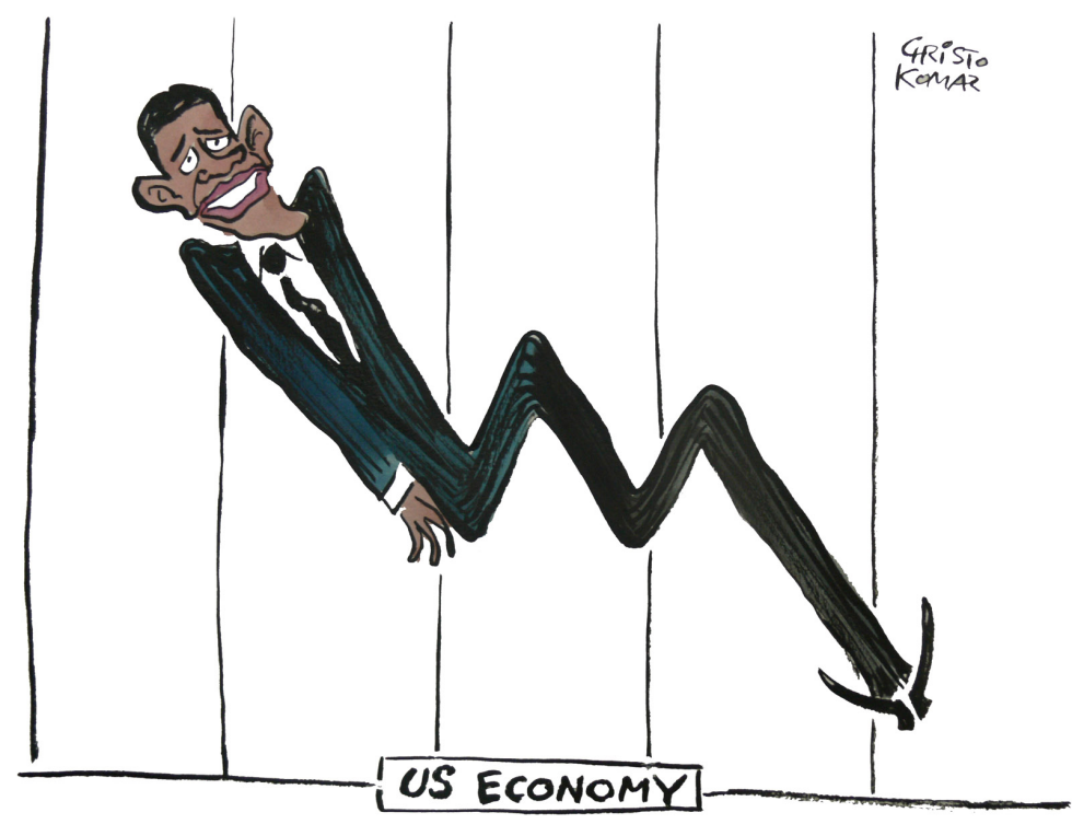  OBAMA APPROVAL RATING  by Christo Komarnitski