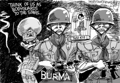 BURMA BUMMER by Pat Bagley