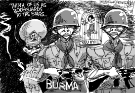 BURMA BUMMER by Pat Bagley