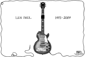 TRIBUTO A LES PAUL by Nate Beeler