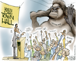 HEALTH REFORM 800-POUND GORILLA by John Cole