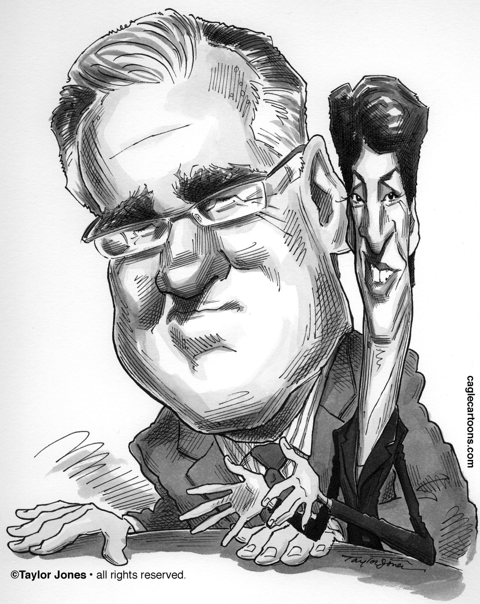  OLBERMANN AND MADDOW by Taylor Jones