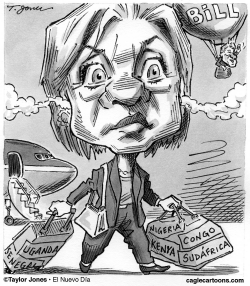 HILLARY CLINTON - OUT OF AFRICA by Taylor Jones