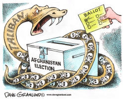 AFGHANISTAN ELECTION by Dave Granlund