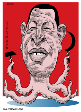 HUGO CHáVEZ EL PULPO COMUNISTA COL by Arcadio Esquivel