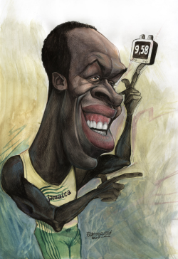 USAIN BOLT by Petar Pismestrovic