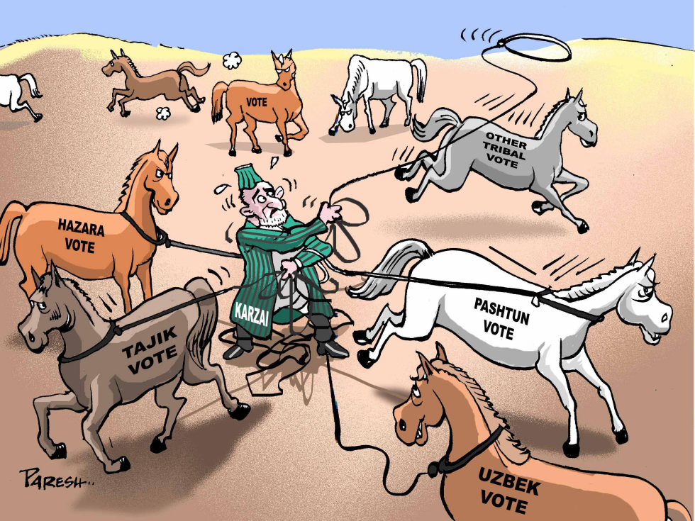  AFGHAN VOTE CATCHING by Paresh Nath