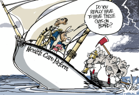 HEALTH CARE CREW  by Pat Bagley