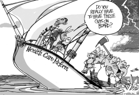 HEALTH CARE CREW by Pat Bagley