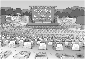 40TH ANNIVERSARY OF WOODSTOCK 40TH ANNIVERSARY by RJ Matson