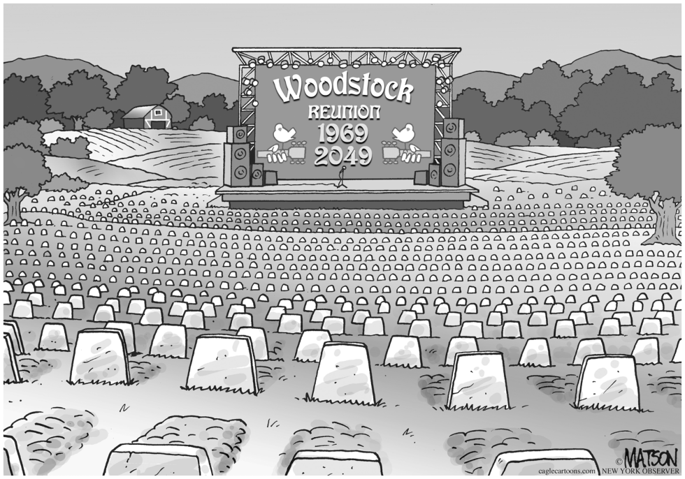  40TH ANNIVERSARY OF WOODSTOCK 40TH ANNIVERSARY by RJ Matson