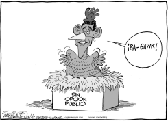 OBAMA GALLINA by Bob Englehart