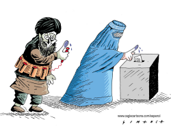 ELECTION IN AFGHANISTAN  by Osmani Simanca