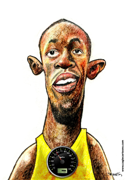 USAIN BOLT by Dario Castillejos