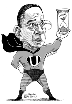 ALVARO URIBE COLOMBIA by Arcadio Esquivel