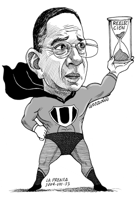 ALVARO URIBE COLOMBIA by Arcadio Esquivel