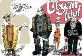 LIBYAN IDOL by Pat Bagley