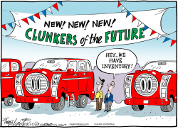 CASH FOR CLUNKERS by Bob Englehart