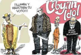 EL IDOLO DE LIBIA  by Pat Bagley