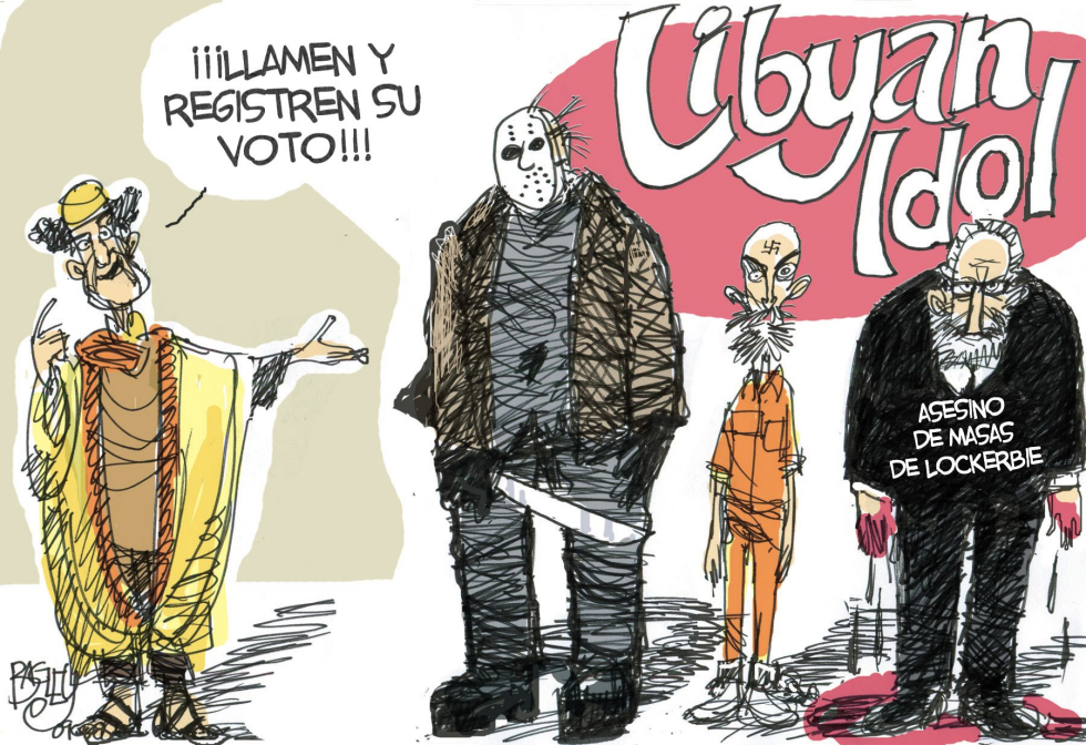  EL IDOLO DE LIBIA  by Pat Bagley