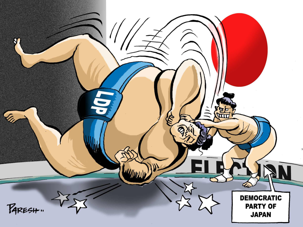  JAPAN SUMO-WRESTLING by Paresh Nath