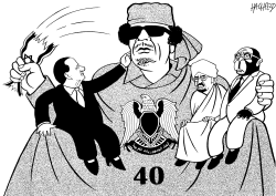 40 YEARS GADDAFI by Rainer Hachfeld