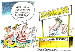 END OF SUMMER  by Dave Granlund