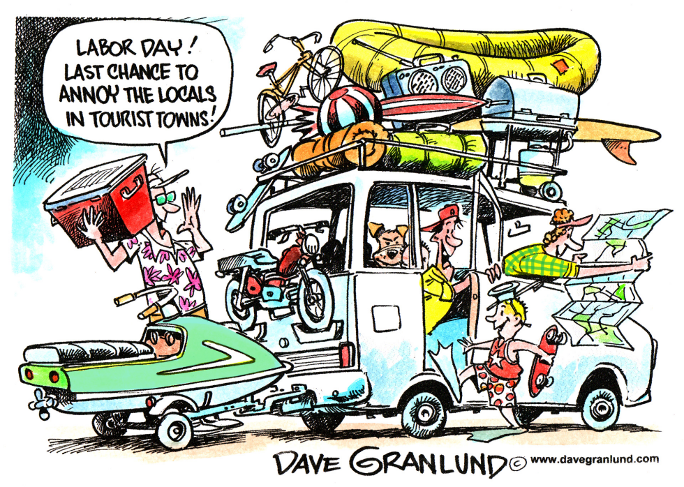  LABOR DAY WEEKEND by Dave Granlund