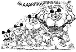 DISNEY COMPRA A MARVEL COMICS by Daryl Cagle