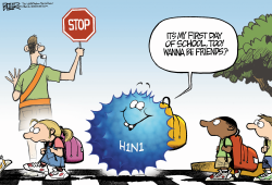 SWINE FLU by Nate Beeler