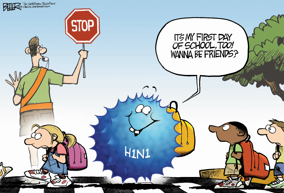  SWINE FLU by Nate Beeler