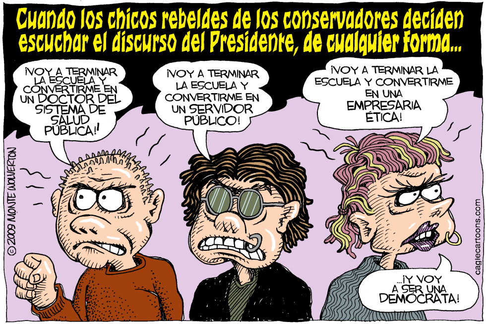  EL DISCURSO DE OBAMA PARA LOS CHICOS  by Wolverton