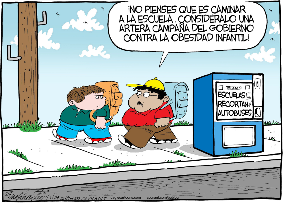  REGRESO A CLASES  by Bob Englehart