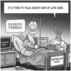 END OF LIFE CARE FOR THE REPUBLICAN PARTY by RJ Matson