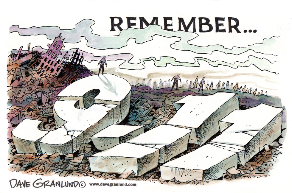  9-11 REMEMBER by Dave Granlund