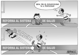 PATADA BIPARTIDISTA EN LOS PANTALONES by RJ Matson