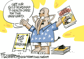 GOP ROADMAP by David Fitzsimmons