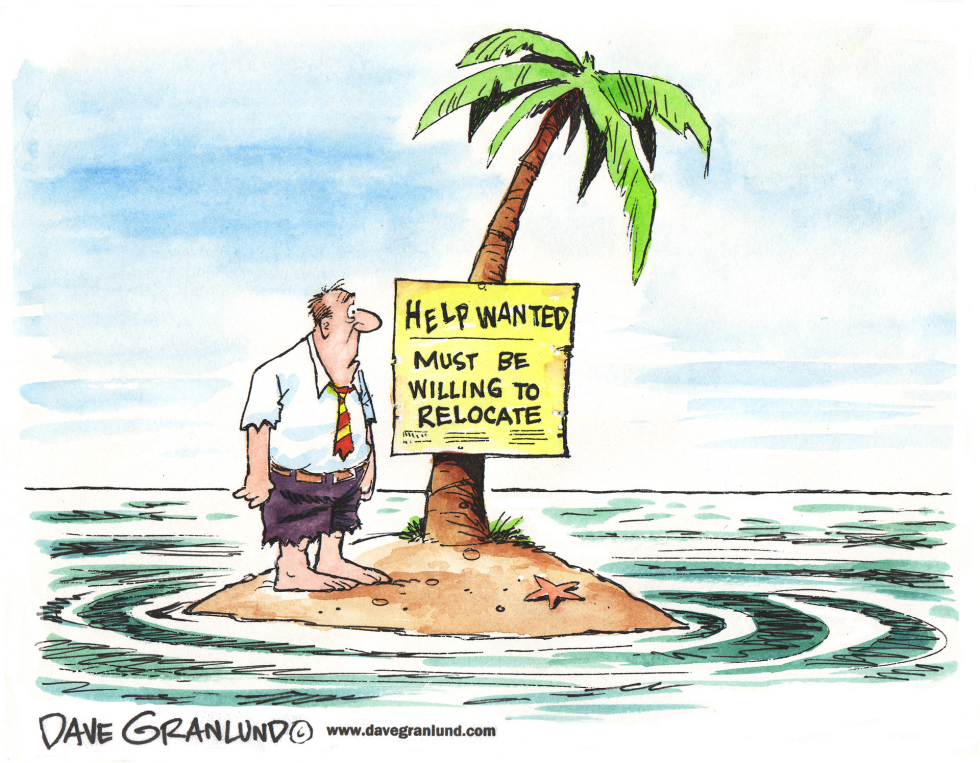  JOB SEARCH by Dave Granlund