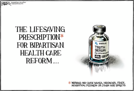 HEALTH CARE PRESCRIPTION by Nate Beeler