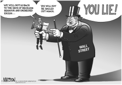 OBAMA LIES TO WALL STREET by RJ Matson