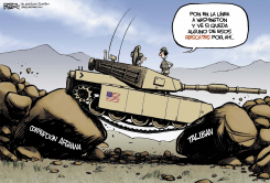 RESCATE EN AFGHANISTAN  by Nate Beeler