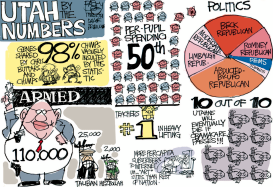 LOCAL UTAH NUMBERS by Pat Bagley