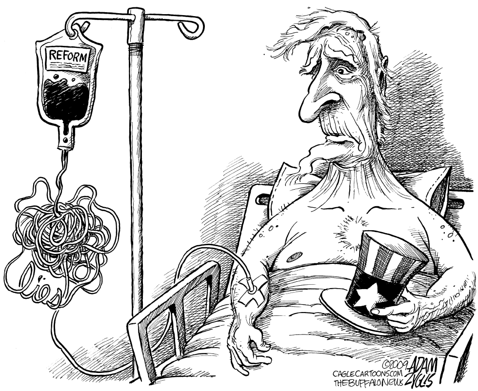  HEALTH CARE REFORM LIES by Adam Zyglis