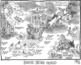 BRAVE NEWS WORLD by Pat Bagley