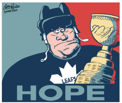 TORONTO MAPLE LEAF HOPES by Patrick Corrigan