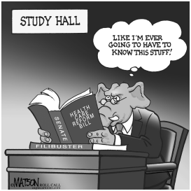 SENATE STUDY HALL by RJ Matson