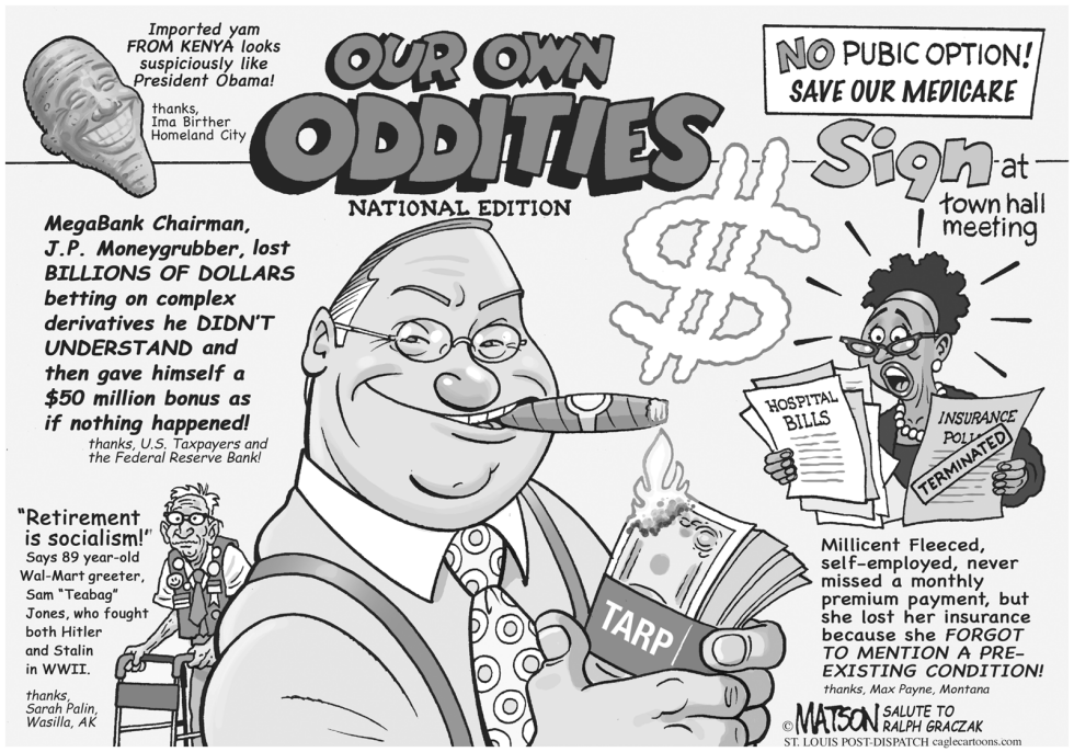  OUR OWN ODDITIES by RJ Matson