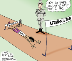 OBAMA'S HURDLES by Gary McCoy