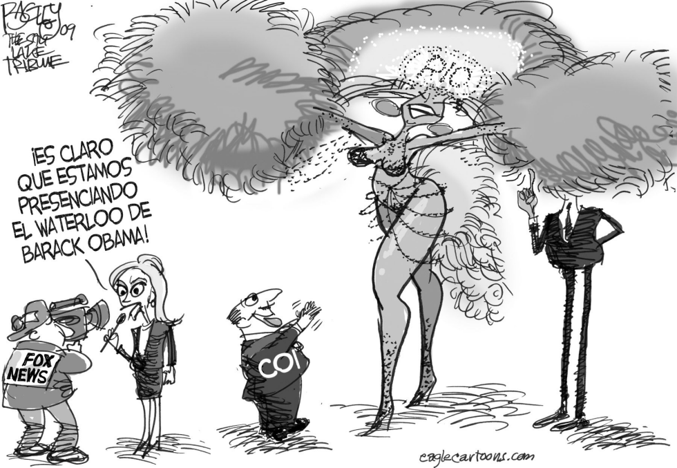  EL WATERLOO DE OBAMA by Pat Bagley