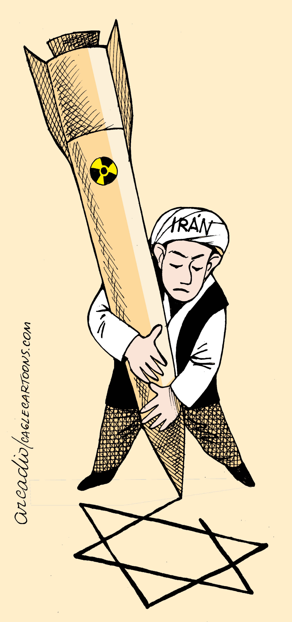  IRAN MISSILES by Arcadio Esquivel